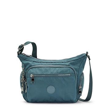 Kipling Gabbie Small Printed Crossbody Bags Nocturnal Grey | CA 1145VR